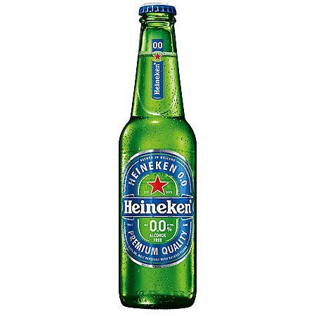 Heineken 0.0 Non-Alcoholic Beer (12 fl. oz. bottle, 6 pk.)