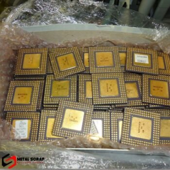 Ceramic CPU scrap (Gold Plated)