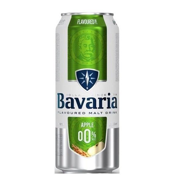 BAVARIA NON-ALCOHOLIC APPLE 500ML(0.0%)